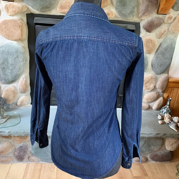 Banana Republic Blue Button Down Shirt - Picture 3 of 6